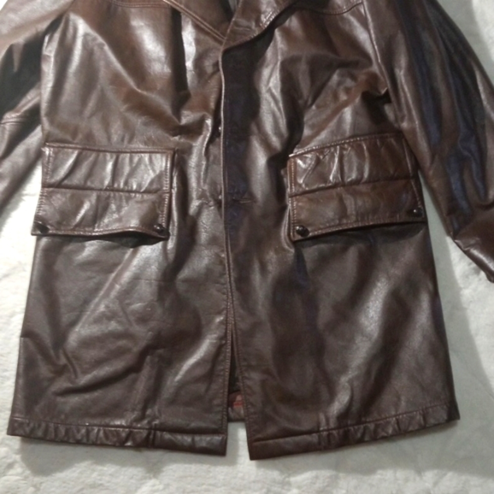 Vintage De Long leather jacket